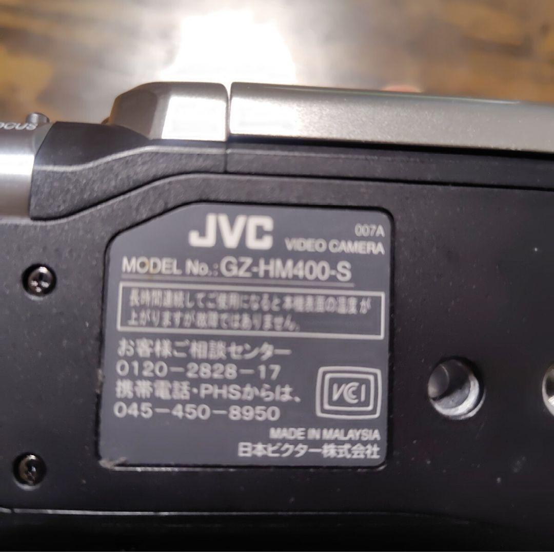 JVC Everio GZ-HM400 ビデオカメラJVC シルバー