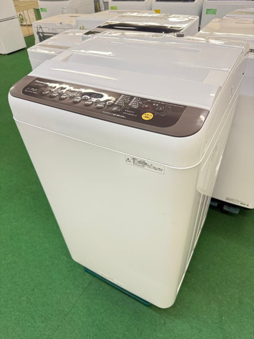 2019年式 7kg Panasonic 洗濯機 NA-F70PB12