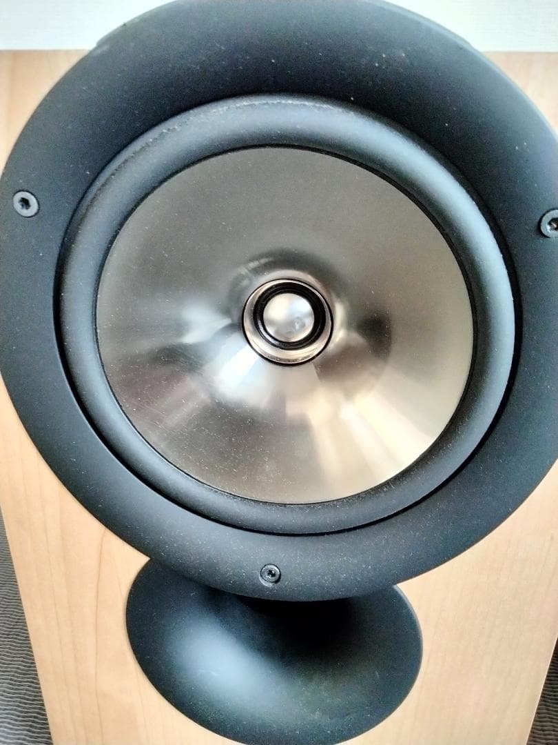 【美品】KEF IQ3 ブックシェルフスピーカー ナチュラルウッド