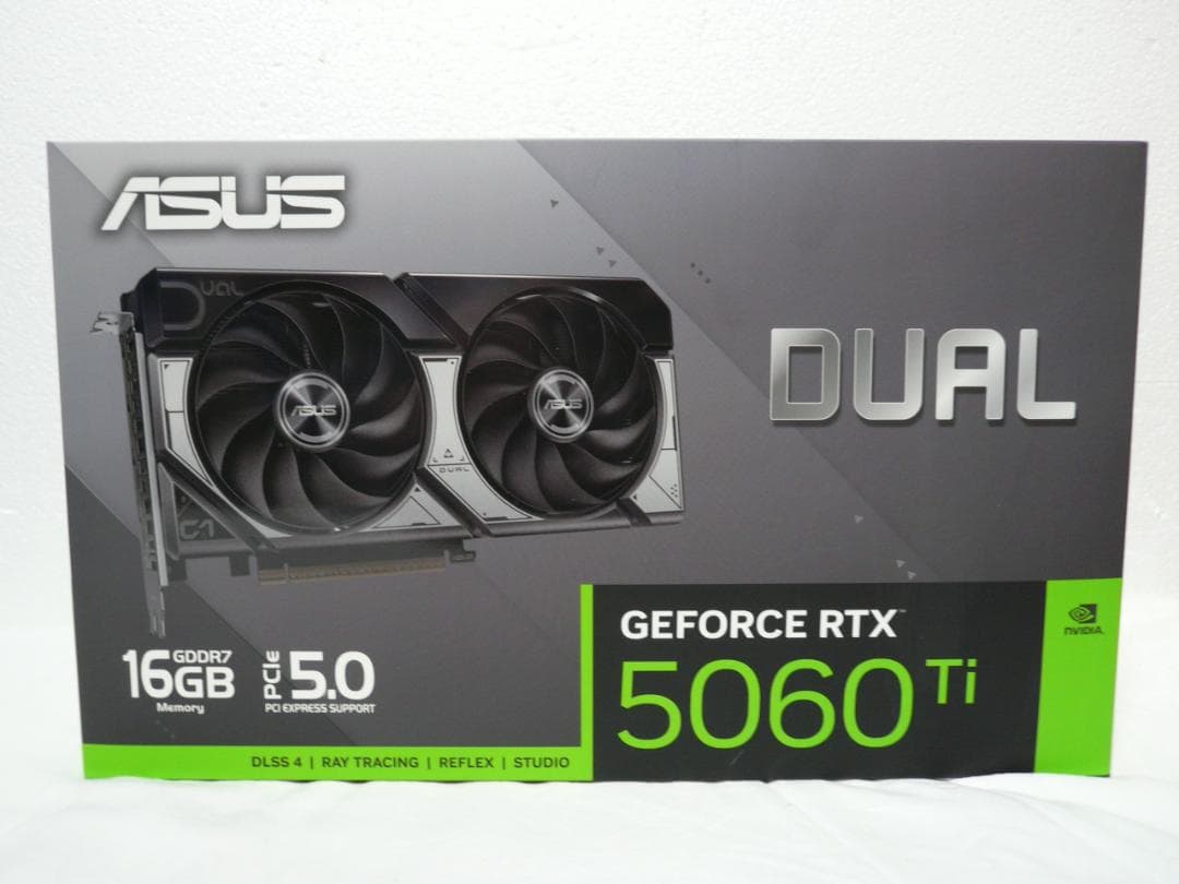 新品未開封 ASUS GeForce RTX 5060 Ti 16GB