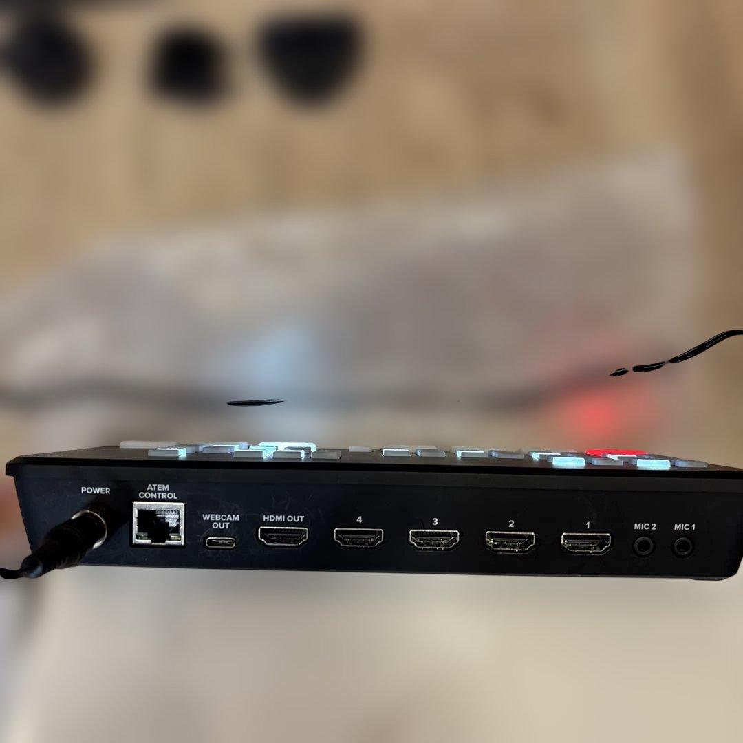 Blackmagic Design ATEM Mini. スイッチャー