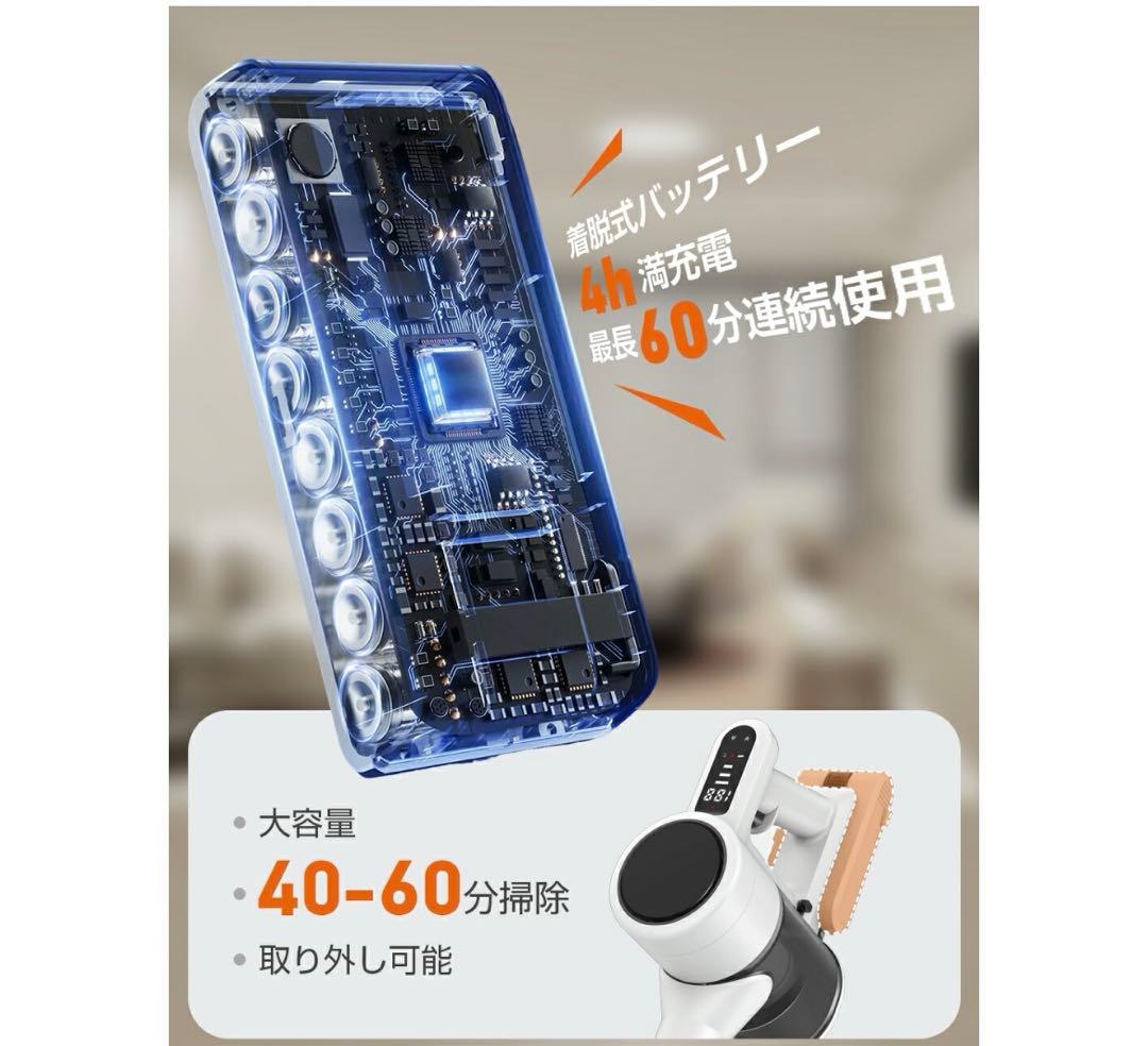 ⭐︎新品未使用⭐︎コードレス掃除機 ホワイト
