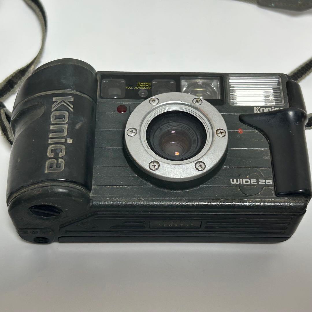 現場監督 WIDE 28 フィルムカメラ ジャンク KONICA 3台まとめ