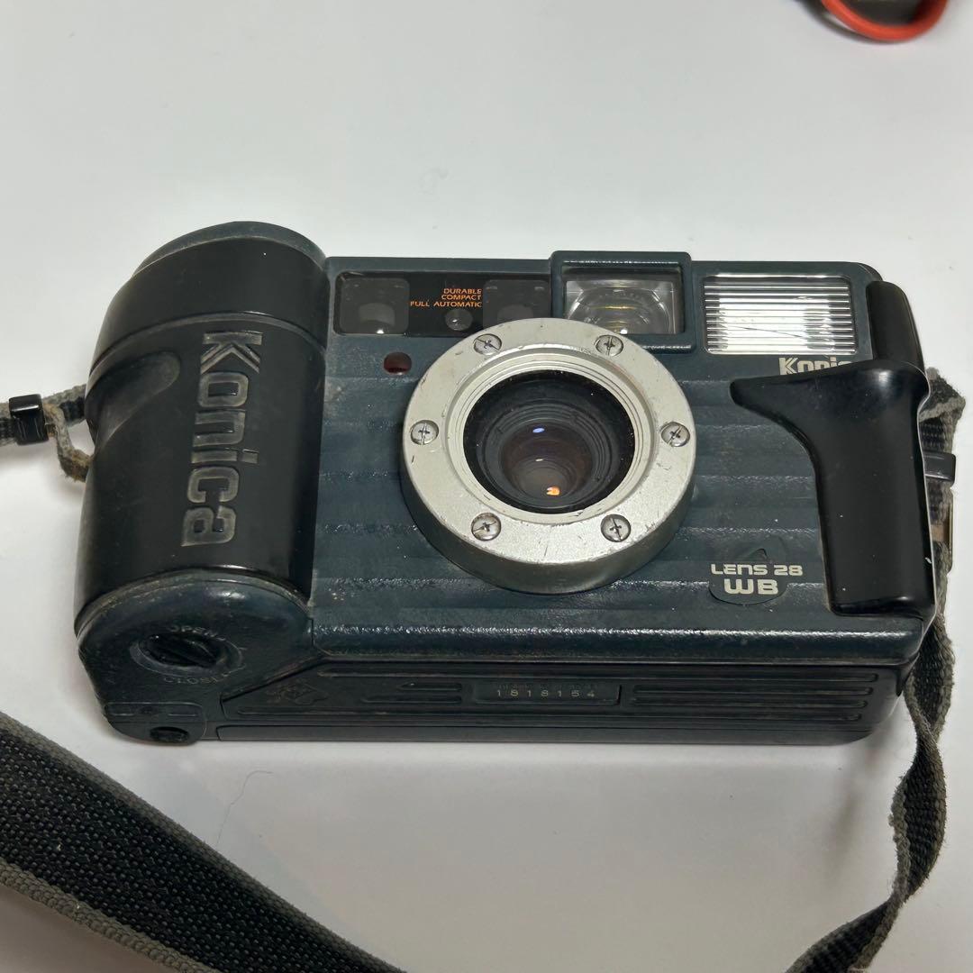 現場監督 WIDE 28 フィルムカメラ ジャンク KONICA 3台まとめ