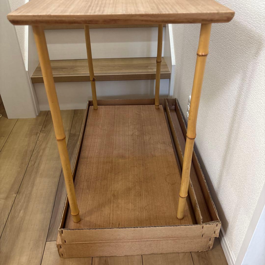 茶道具 棚 竹台子　組み立て