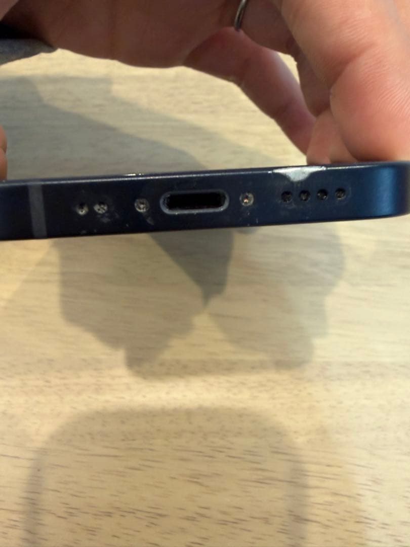 iPhone12 mini 本体　ブラック　128GB 初期化済　動作確認済