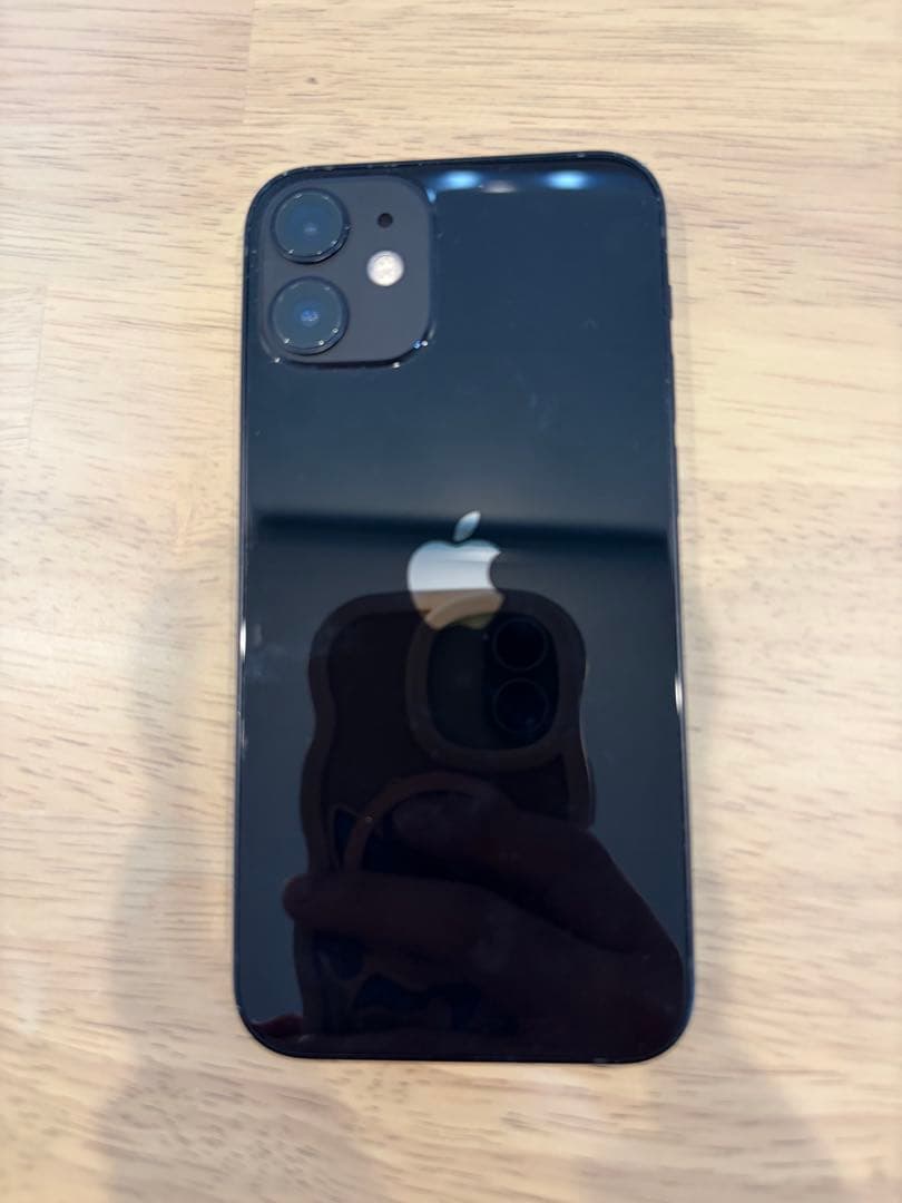 iPhone12 mini 本体　ブラック　128GB 初期化済　動作確認済