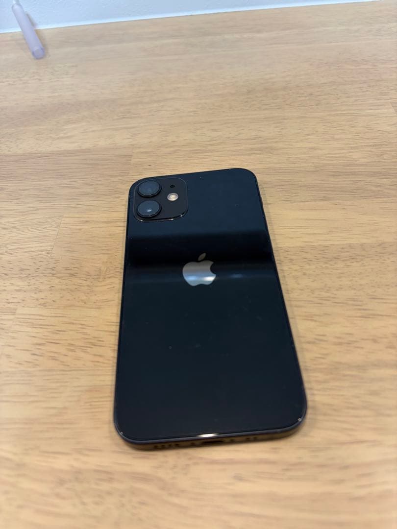 iPhone12 mini 本体　ブラック　128GB 初期化済　動作確認済