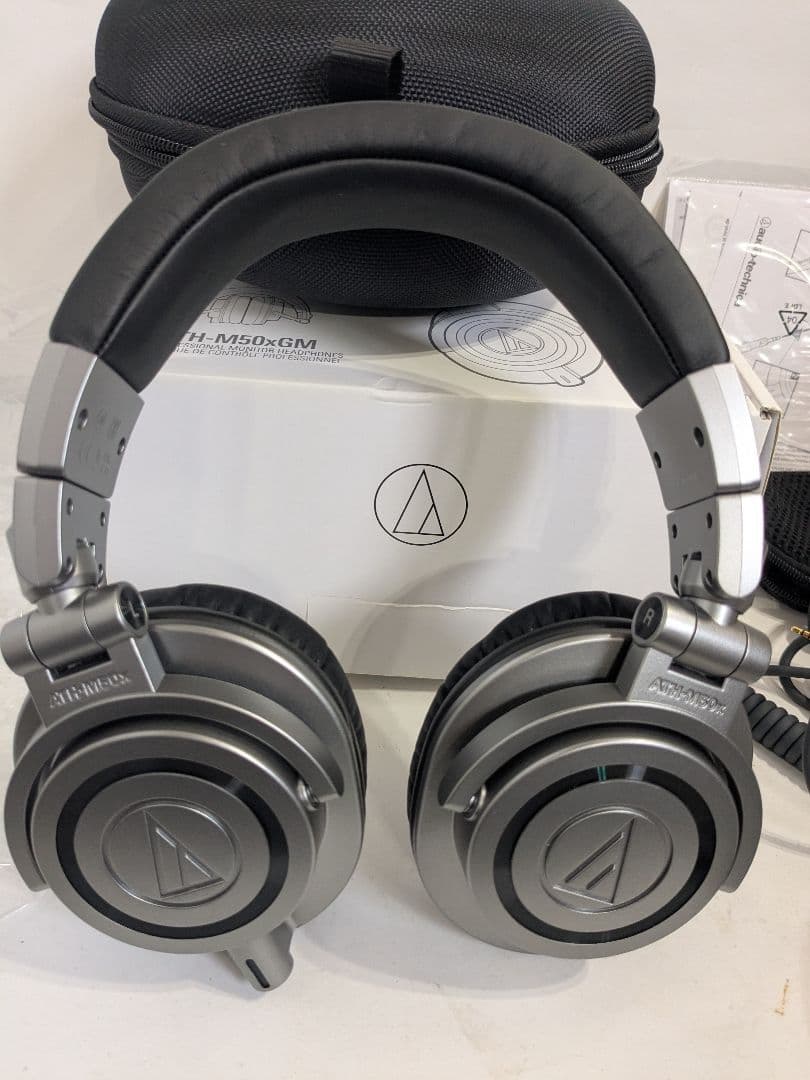 【美品】audio-technica ヘッドホン ATH-M50xGM