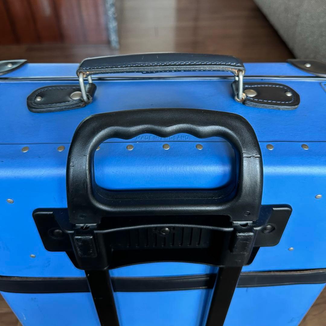 GLOBE TROTTER　グローブトロッター スーツケース 21インチブルー