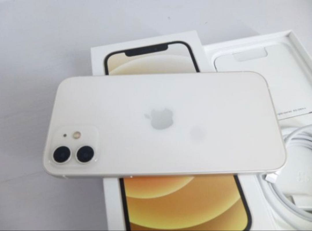 【ジャンク】iPhone 12 128GB ホワイト MGHV3J/A