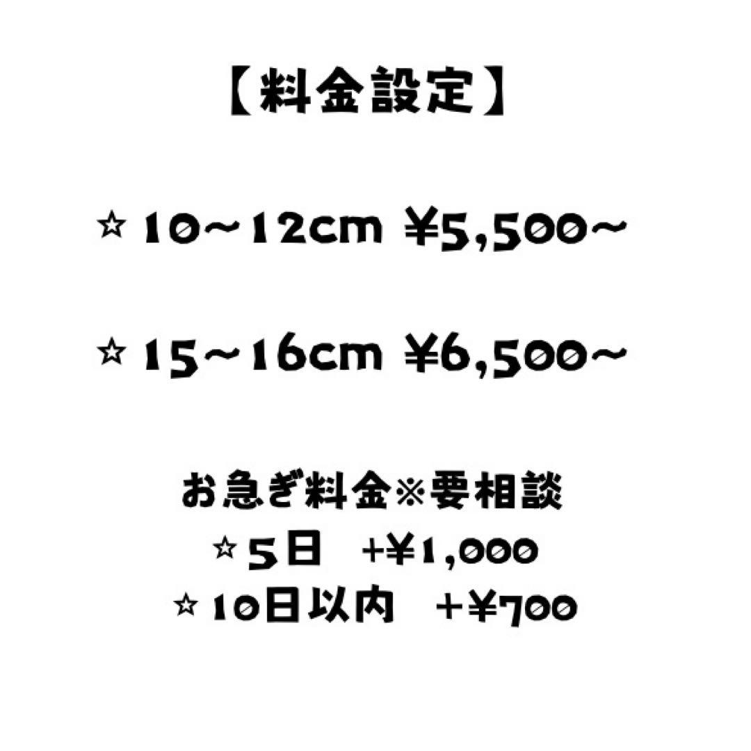 ⭐︎オーダー停止中⭐︎ おすわりぬい服 オーダーページ 10-16cm