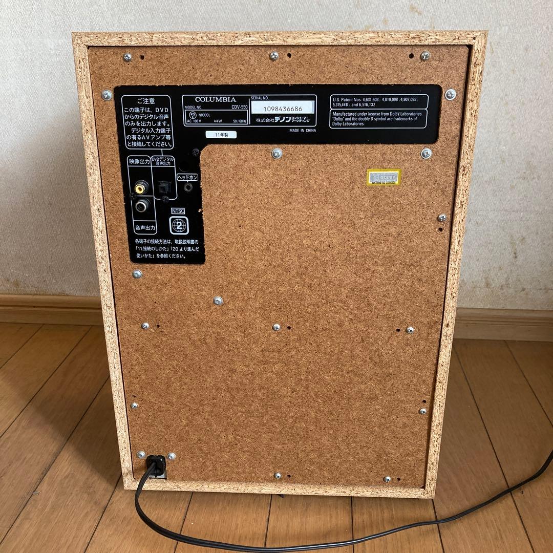 DENON デノン COLUMBIA コロムビア DVDカラオケ CDV-550