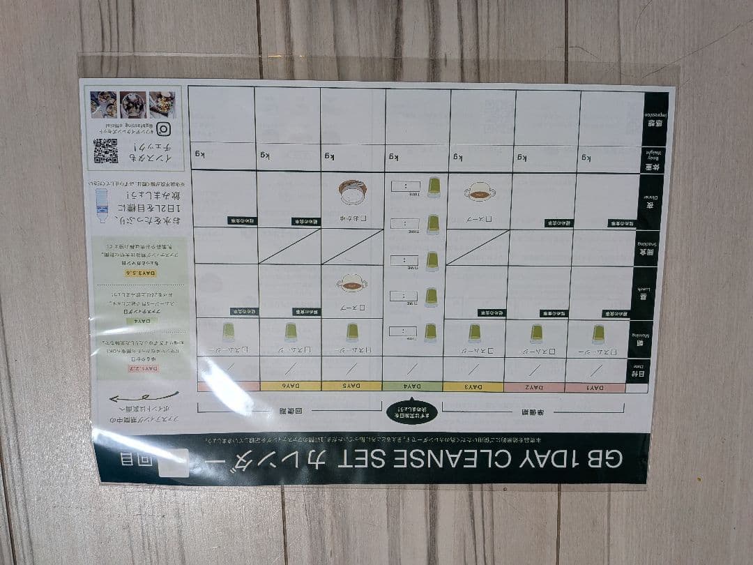 GREEN BROTHERS 1DAY CLEANSE　2SET