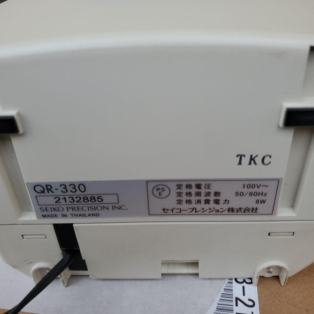 美品 清掃済SEIKO タイムレコーダー QR-330 + 新品カード80枚以上
