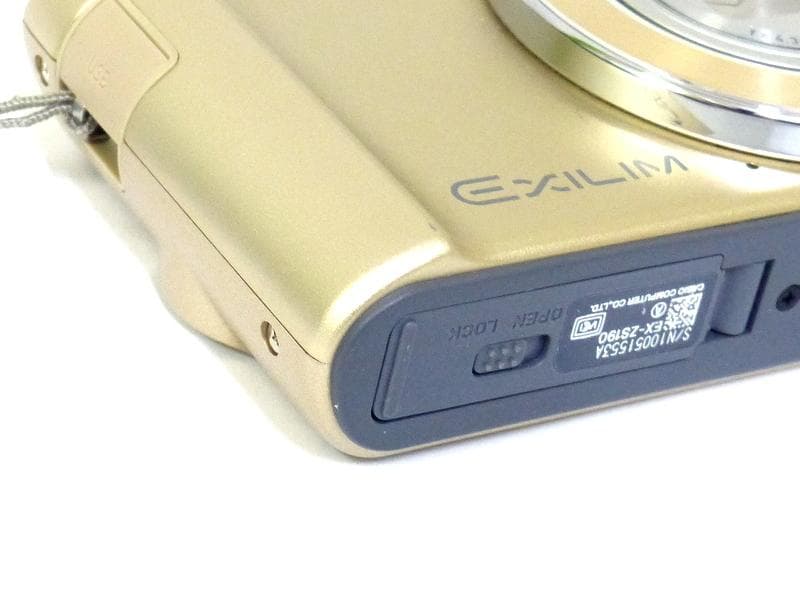 【2340】 CASIO カシオ EX-ZS190 コンパクトデジカメ