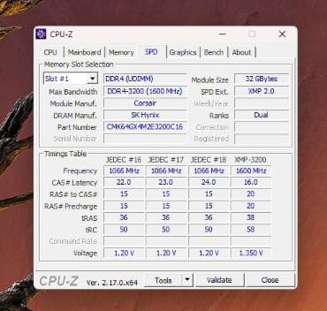 R*H様 64GB Vengeance DDR4 DIMMメモリー「動作確認済」