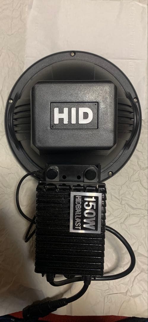 今峰製HIDライト 7インチ6000Kクワガタ採集ライト実測87W