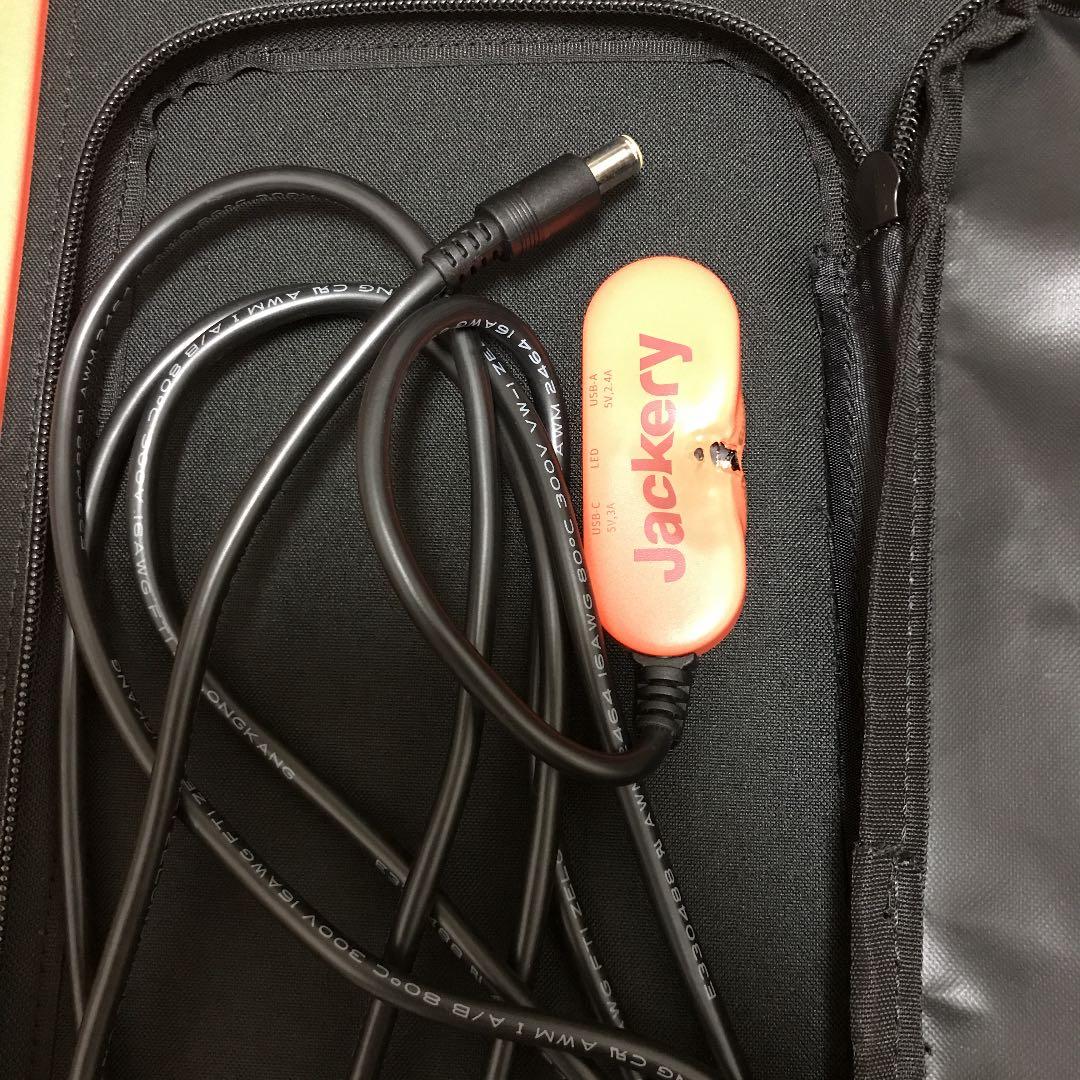 【ジャンク品】Jackery SolarSaga60 ソーラーパネル