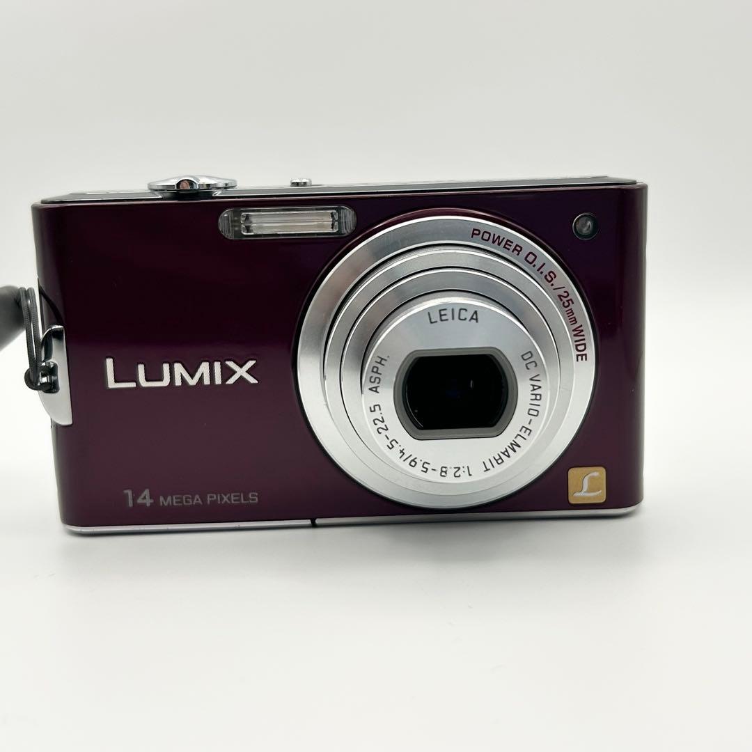 動作品★Panasonic LUMIX DMC-FX66★バイオレット★元箱付き