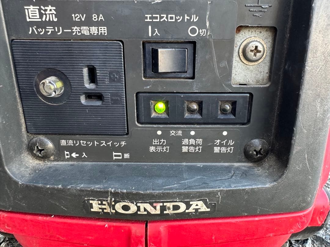ホンダ インバーター発電機 EU9i 動作良好