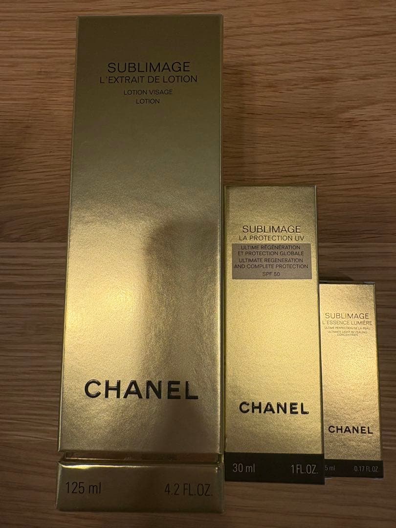 CHANEL シャネル　化粧水　日焼け止め乳液　美容液　リップトリートメント