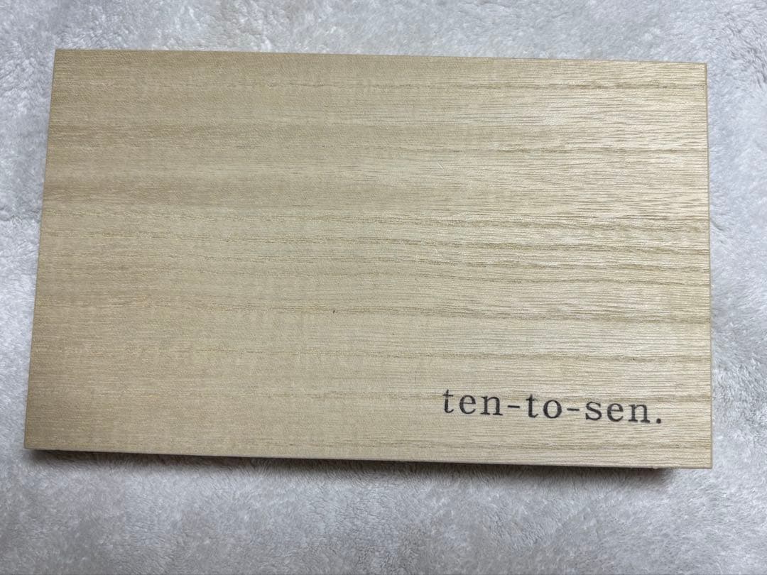 ten-to-sen ブラウンレザー長財布
