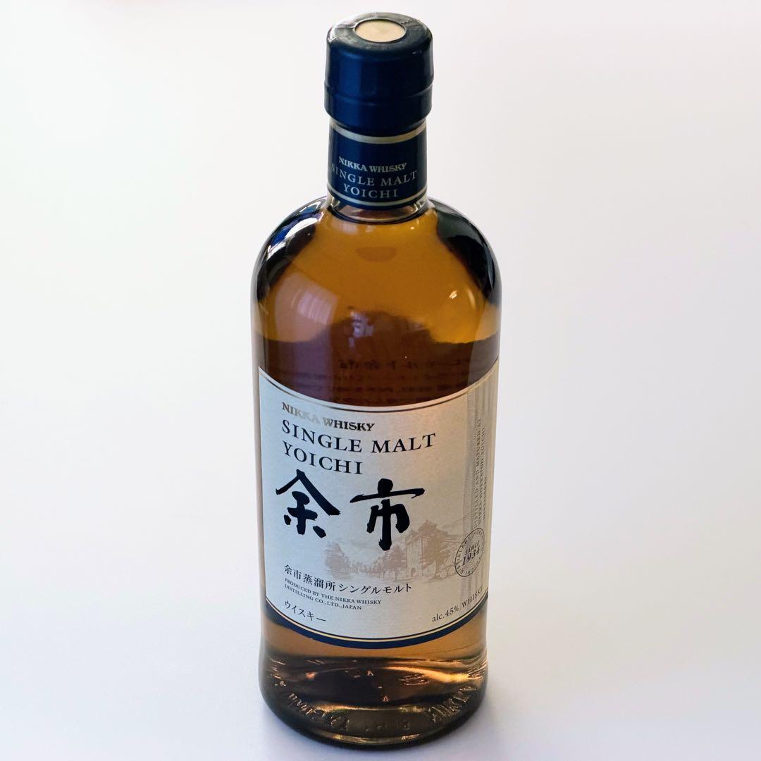 余市 シングルモルトウイスキー 700ml 箱付き