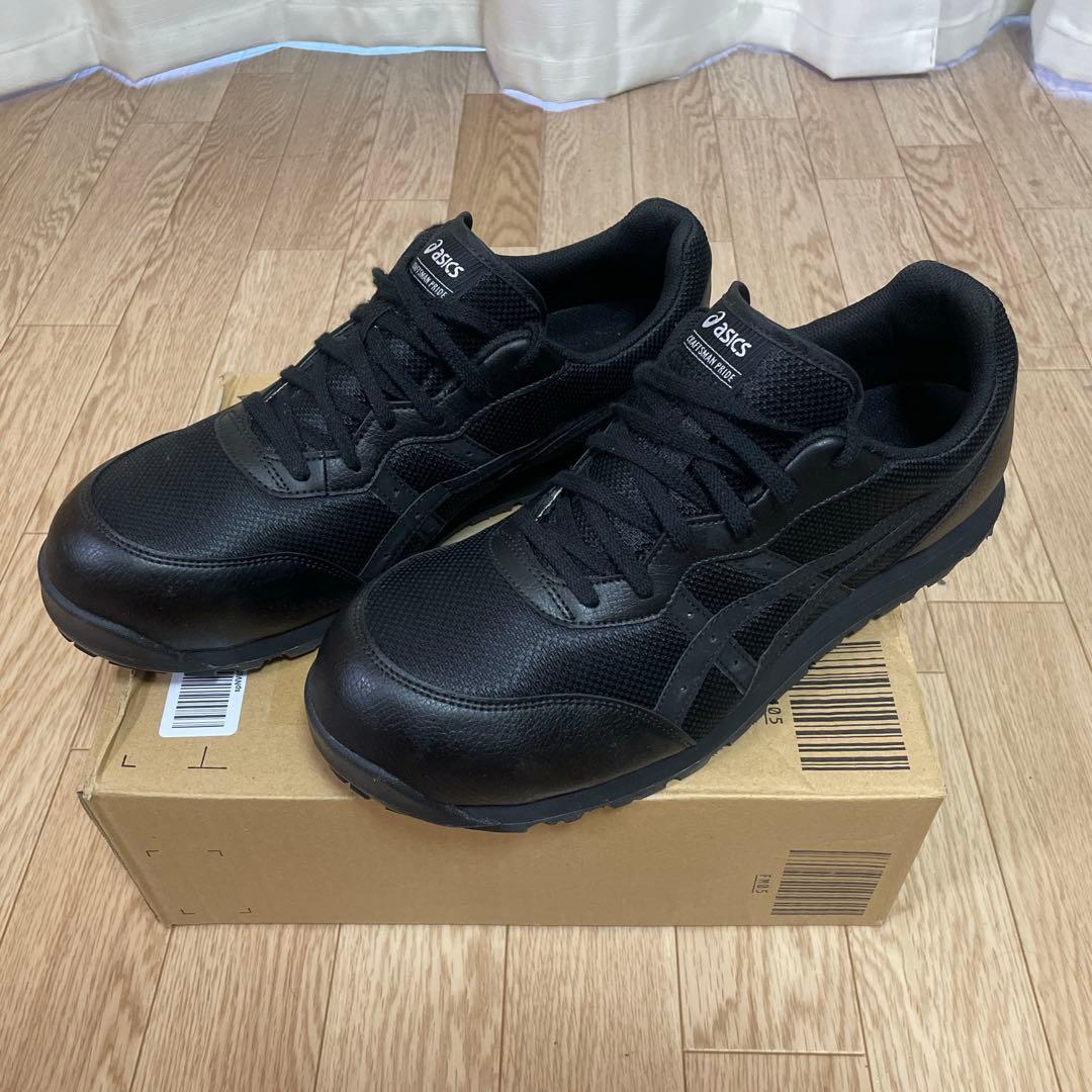 asics 安全靴 ウィンジョブ CP201 ブラック　新品未使用！美品！