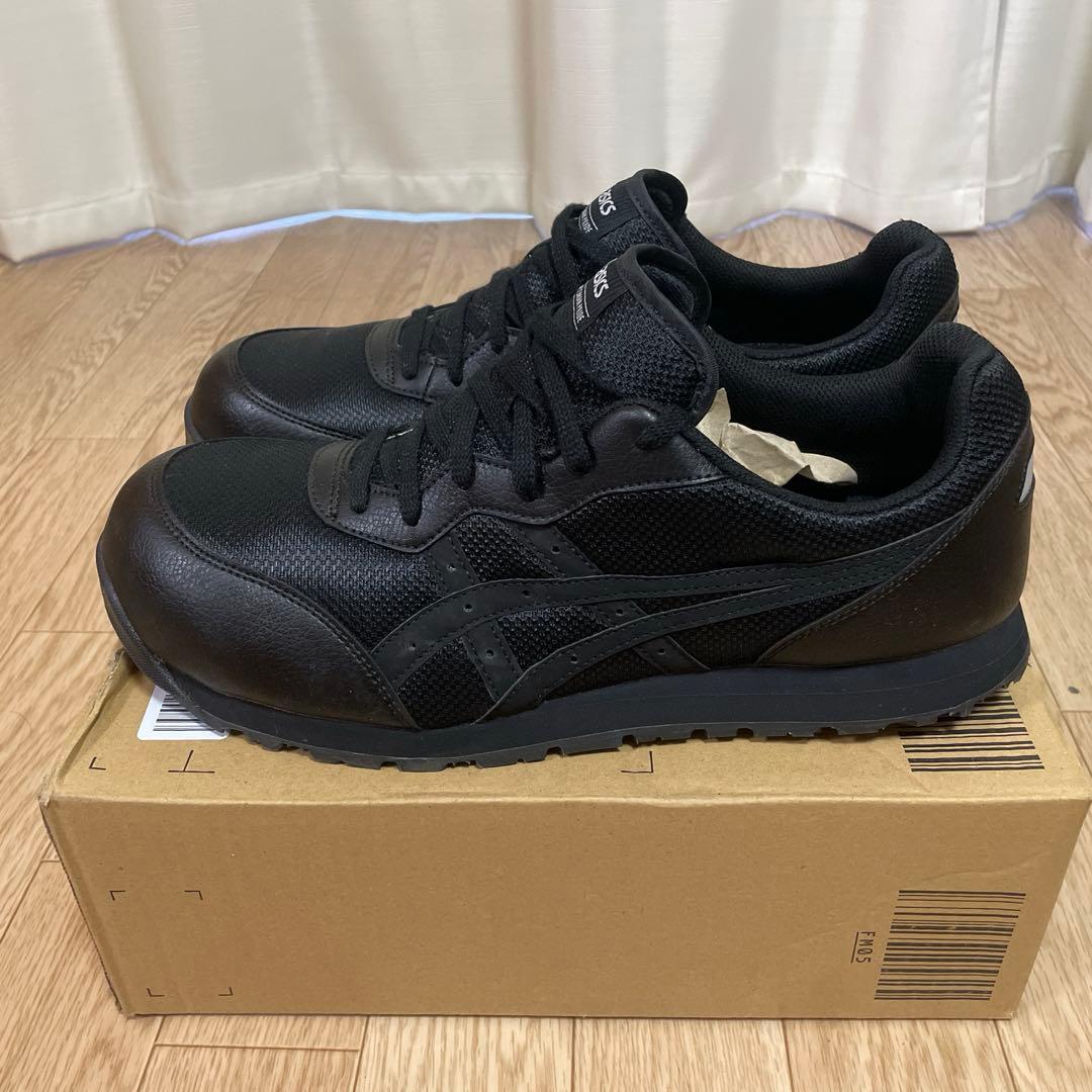 asics 安全靴 ウィンジョブ CP201 ブラック　新品未使用！美品！
