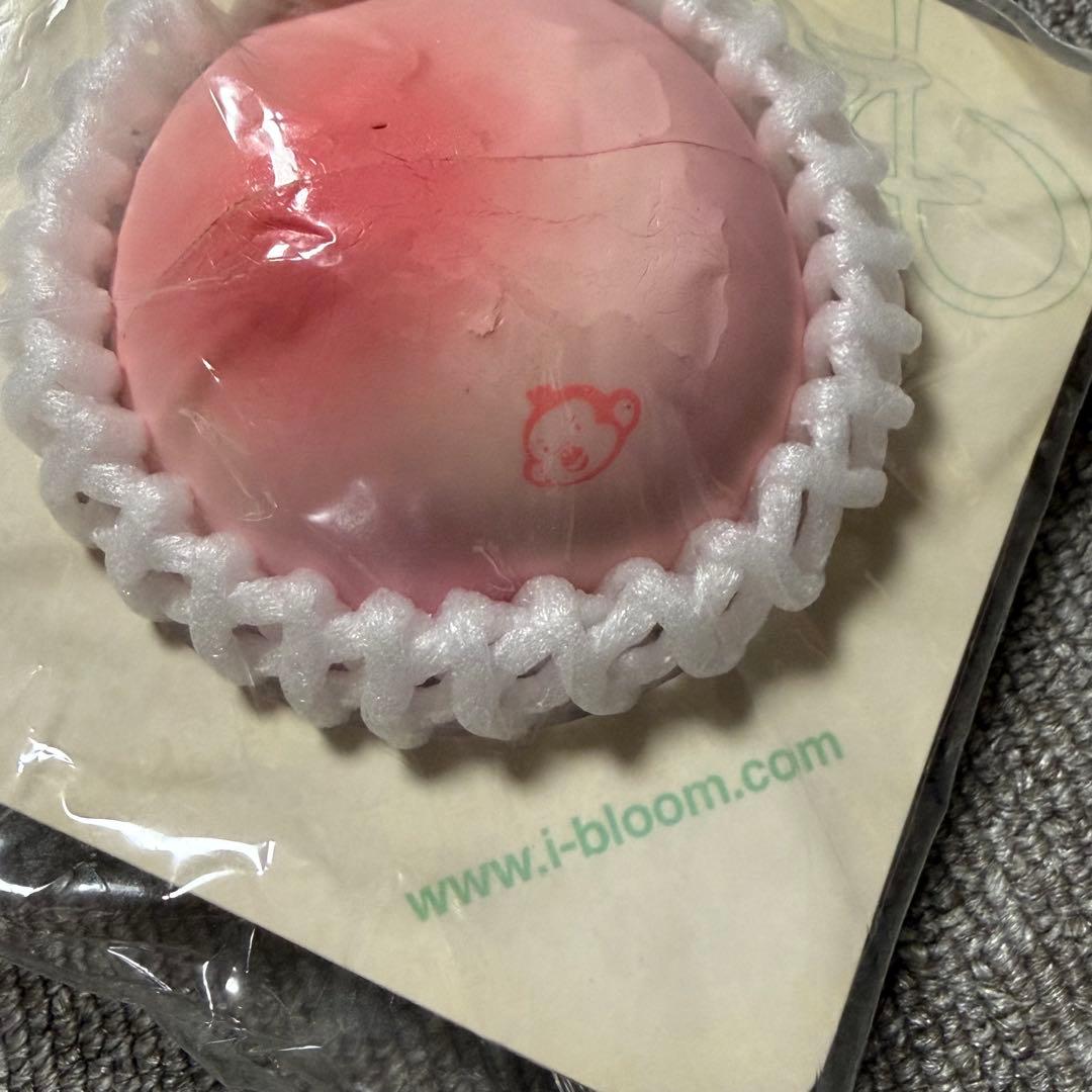 BLOOM スクイーズ THE PEACH ピーチ 特撰ジェル サル　絵柄付き