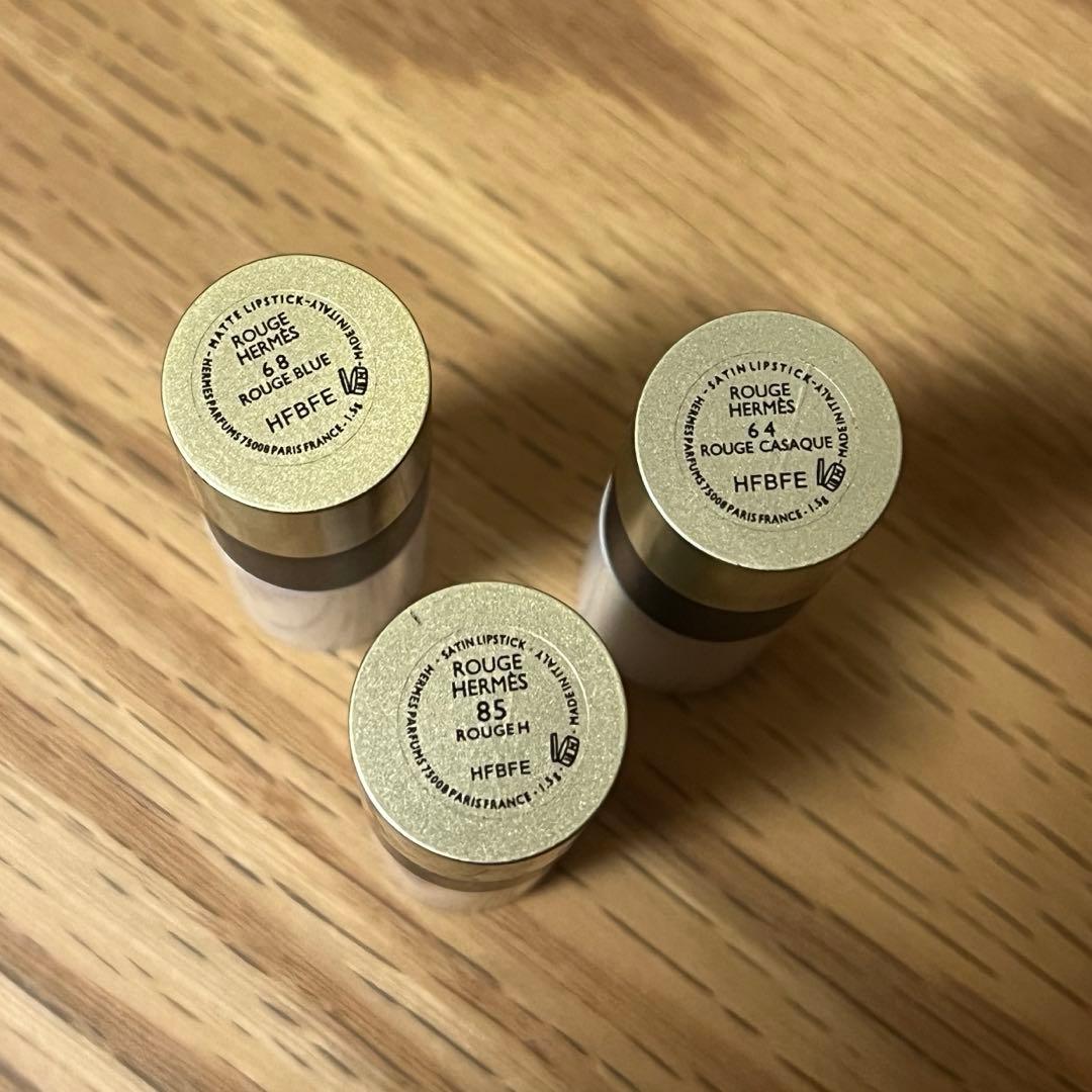 エルメス 新品未使用ミニリップ3本セット