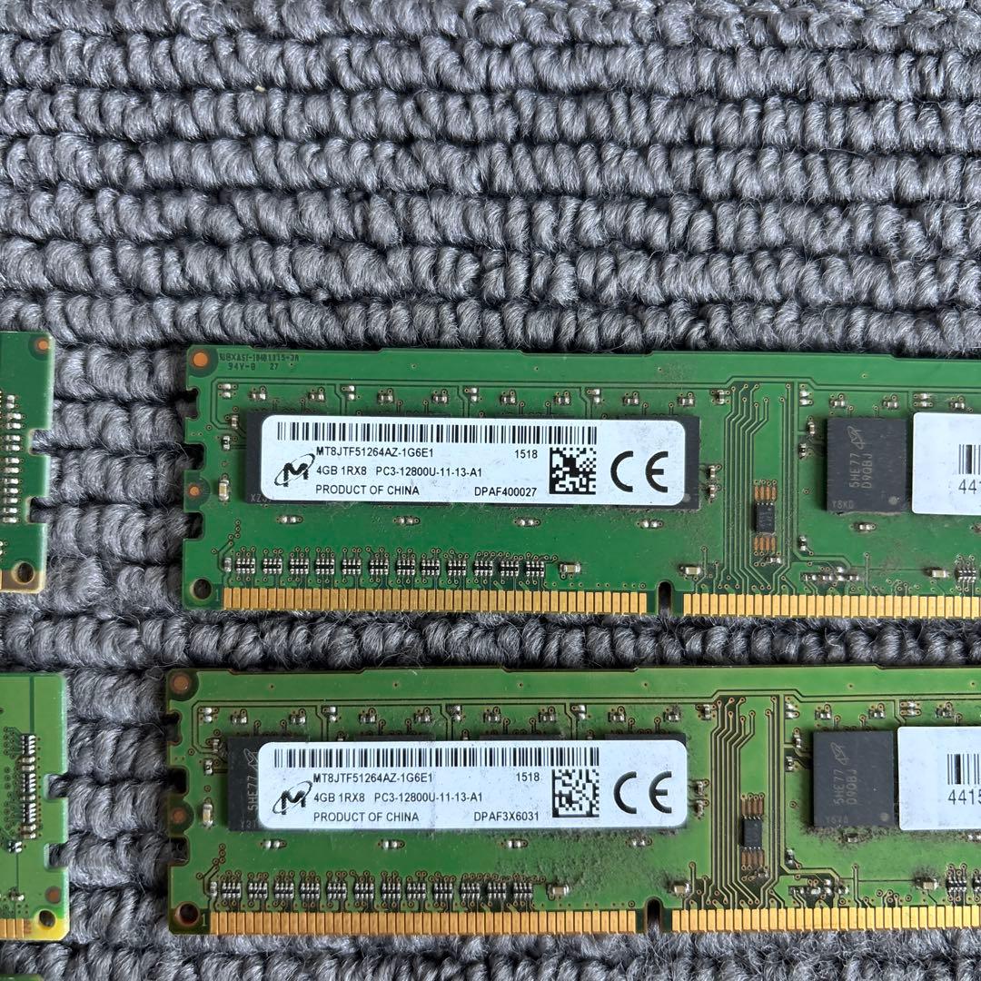 各種ブランド　メモリ4GB デスクトップPC用　20枚#25-29y