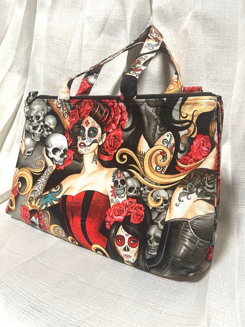 希少　ワンメイク　ハンドメイド　トートバッグ　　アレキサンダーヘンリー　bag