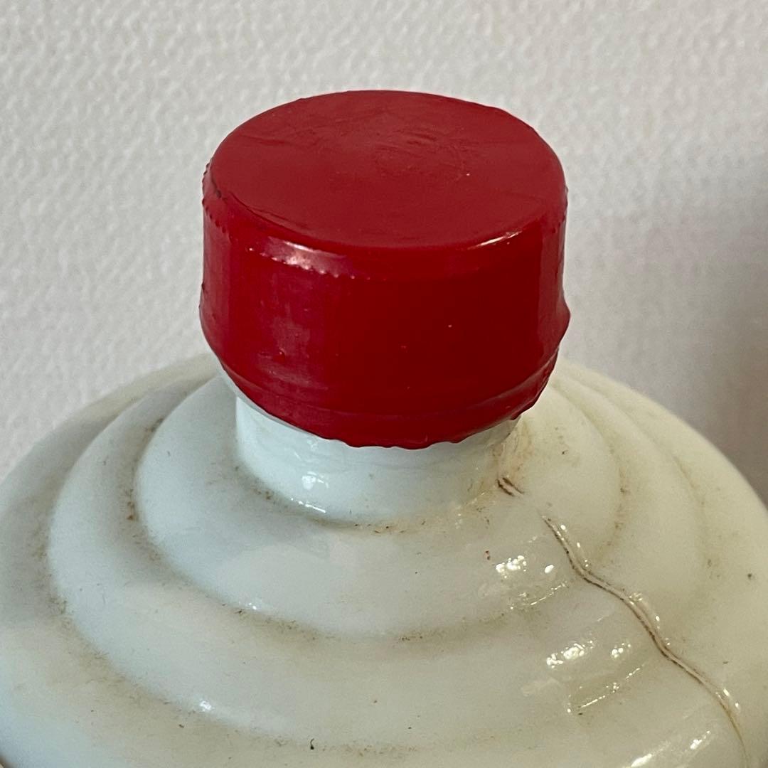 超稀少 貴州茅台酒1987年 五星麦 54度 マオタイ酒 重さ1025g