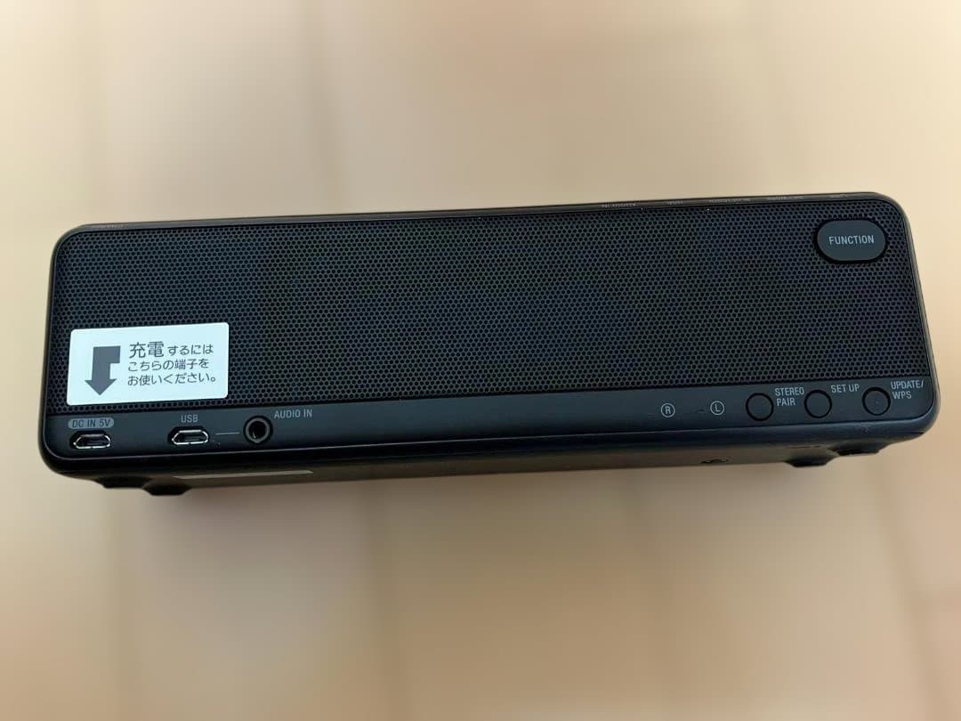 【動作確認済み】SONY SRS-HG1 ワイヤレススピーカー（ブラック）