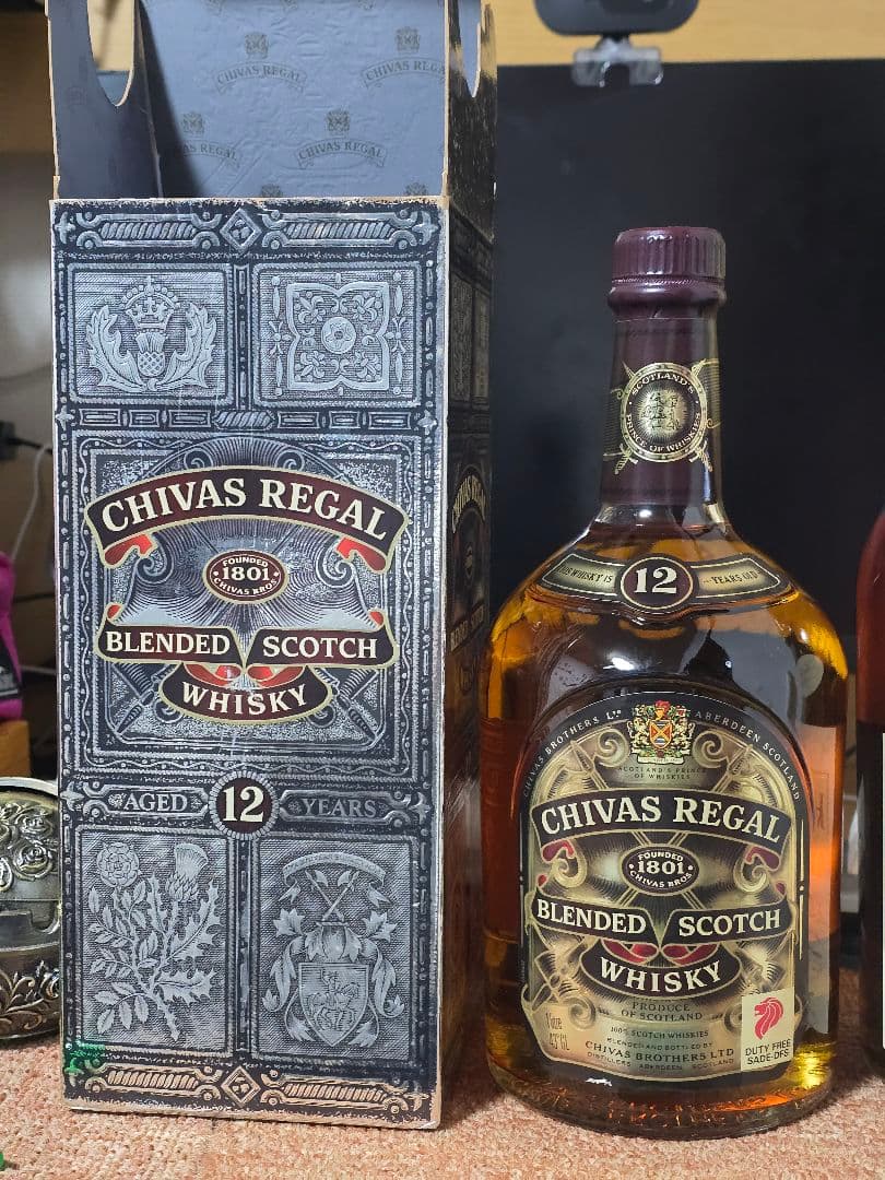 シーバスリーガル12年＋ヘネシーVSOP 2本セット 未開封 箱付き