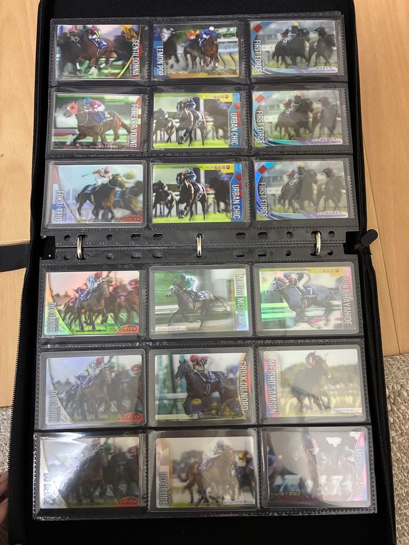 サラブレッドホースコレクションカードサイン入り