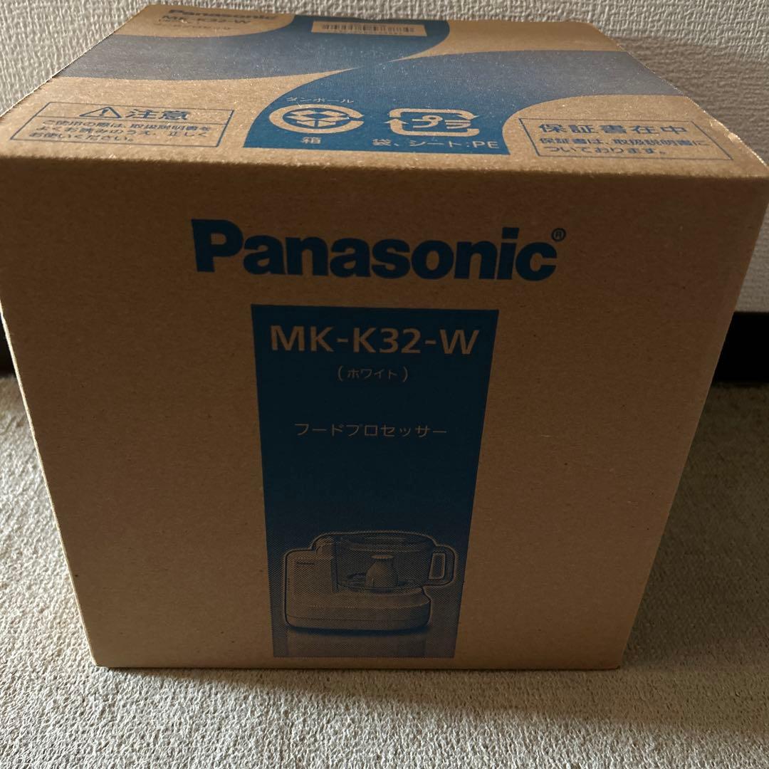 Panasonic フードプロセッサー MK-K32-W ホワイト