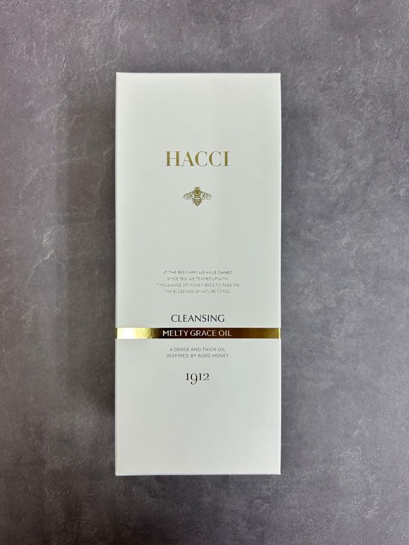 新品未開封　HACCI メルティグレースオイルクレンジング 200mL