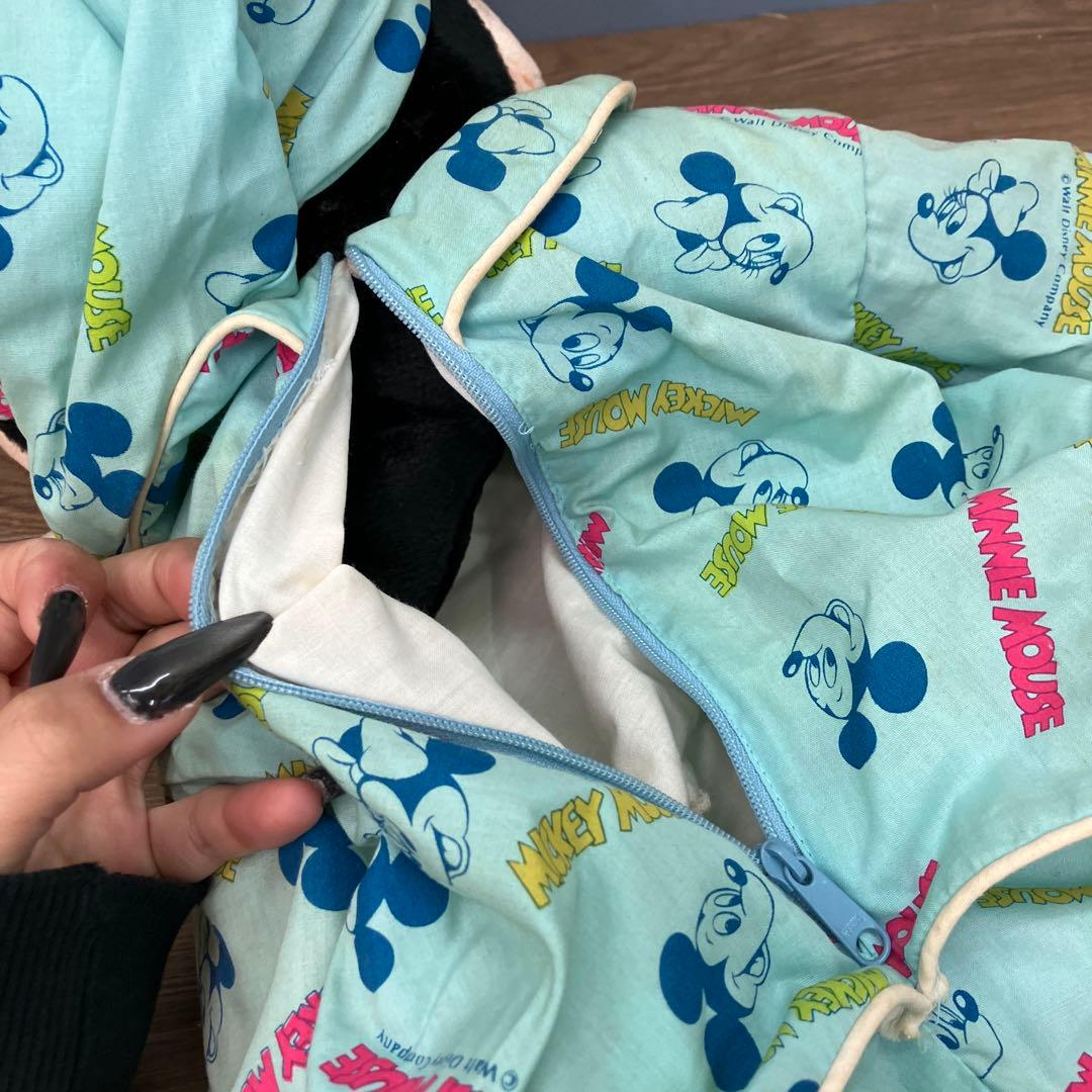 3F レトロ ディズニー ミッキー ミニー パジャマ ぬいぐるみ セット