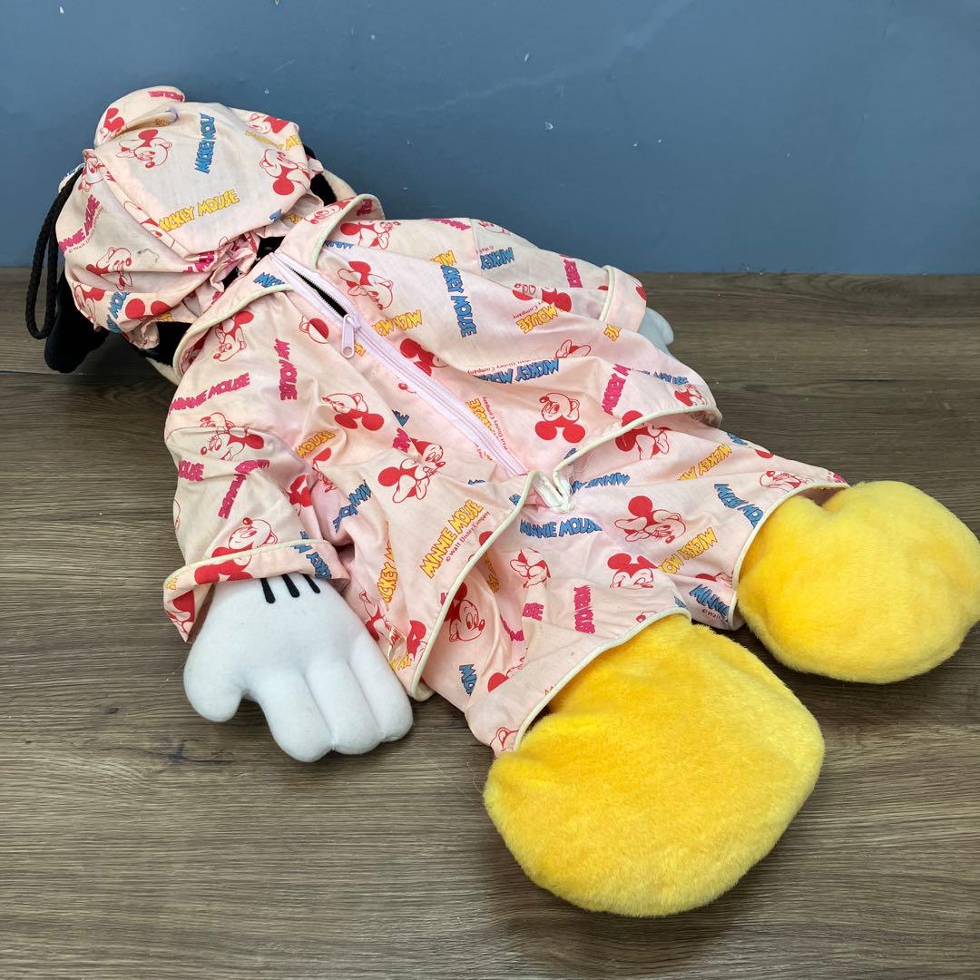 3F レトロ ディズニー ミッキー ミニー パジャマ ぬいぐるみ セット