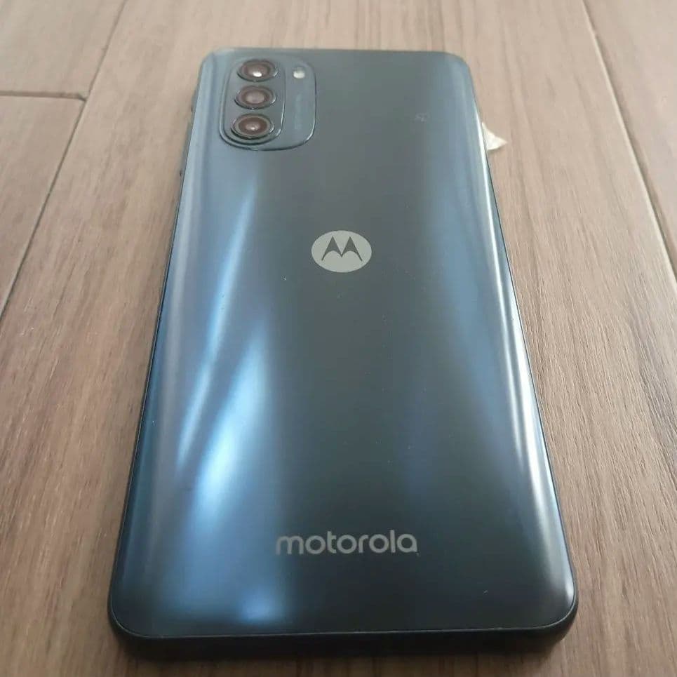 【美品】moto g52j 5G ブラック