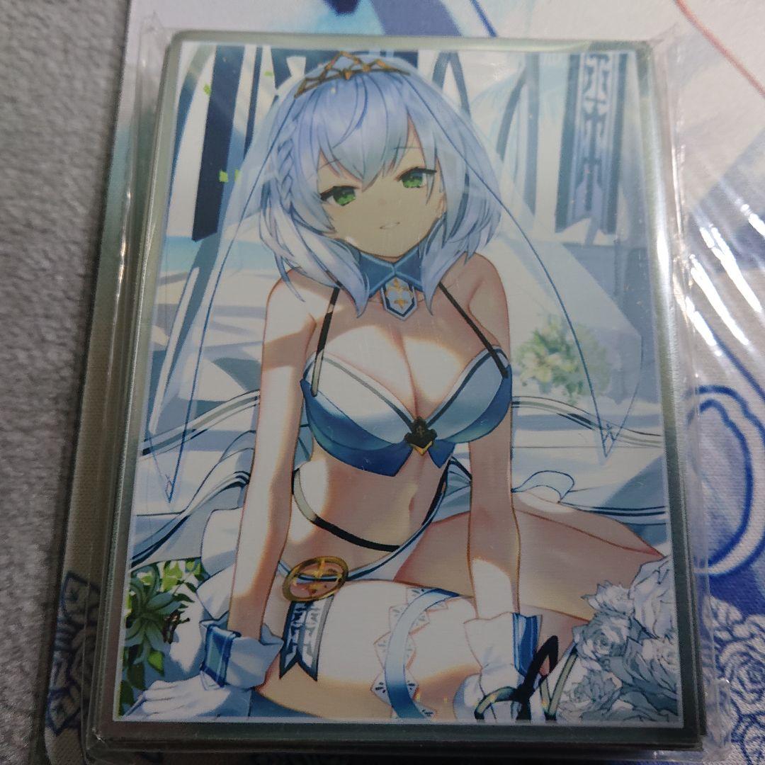 α1 ホロライブ ウエディング&肌 白銀ノエル スリーブ&プレイマット