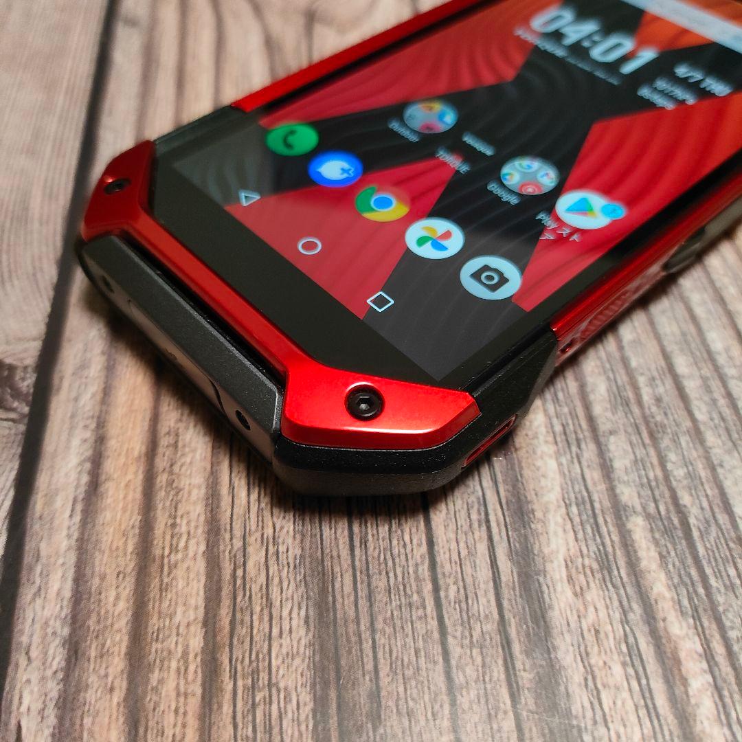 TORQUE 5G KYG01 レッド SIMフリー 超美品