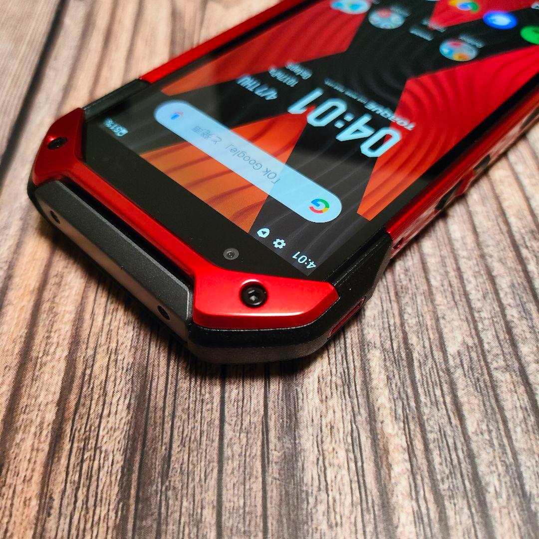 TORQUE 5G KYG01 レッド SIMフリー 超美品