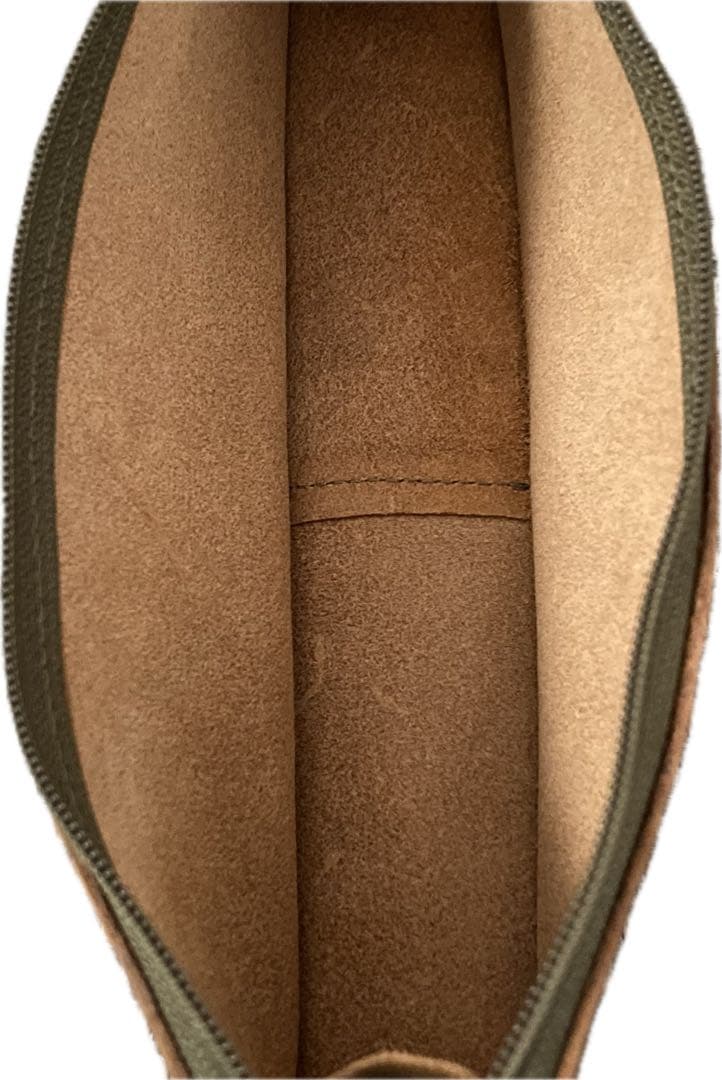 美品　IL BISONTE イルビゾンテ　レザー　ペンケース　筆箱　ブラウン