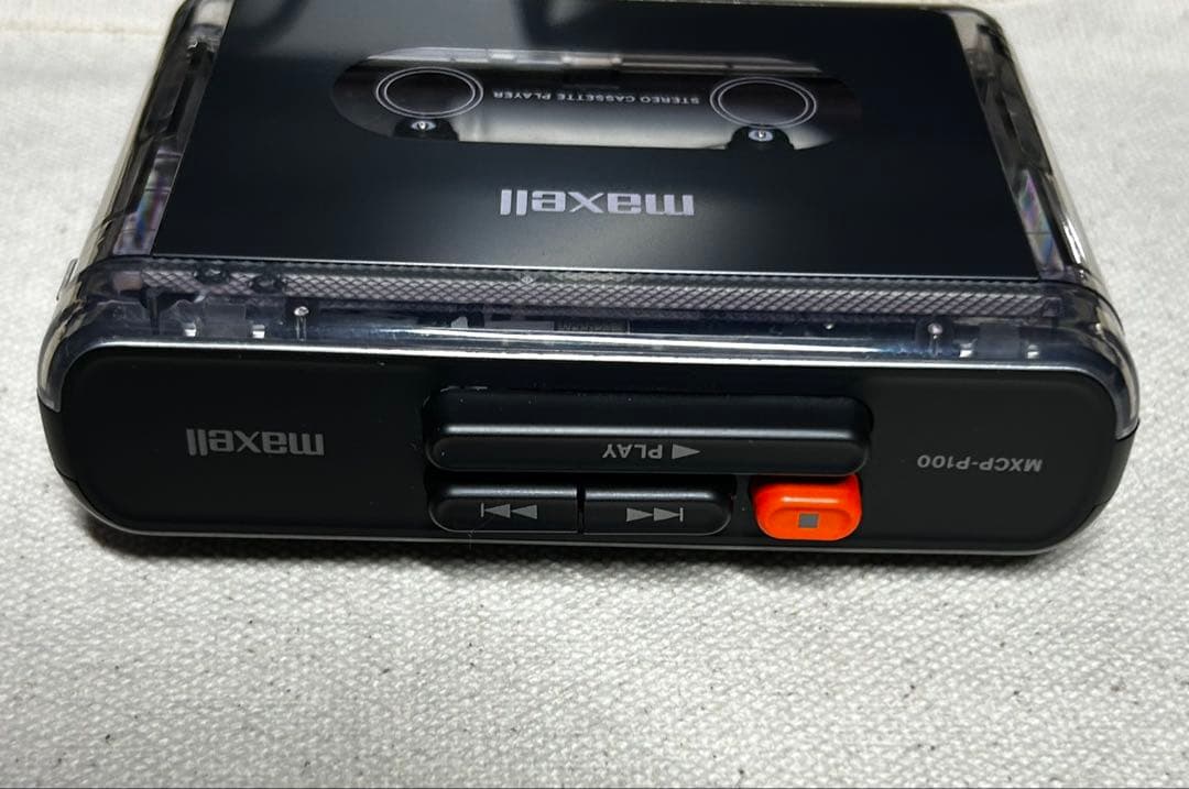 maxell MXCP-P100BK カセットプレーヤー
