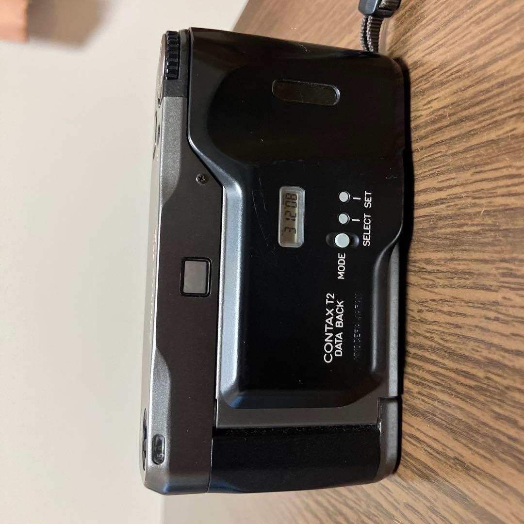 CONTAX T2 チタンブラック　ワンオーナー　データーバック付