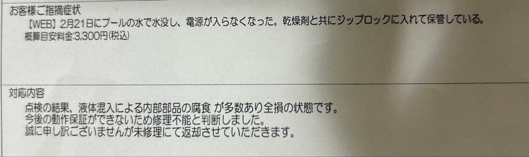 【ジャンク】SONY zve10